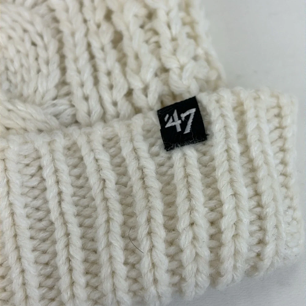 47 BRAND Dallas Stars Beanie Cream Womens One Size